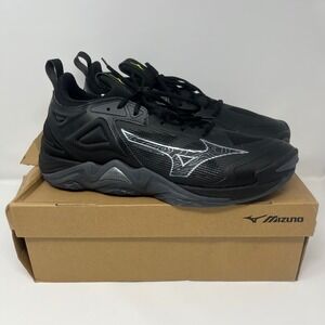 Mizuno Wave Momentum 3 Mens Volleyball Shoes Black V1GB231253‎ Size 14